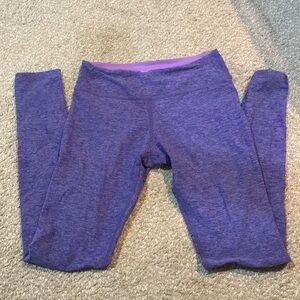 Purple Beyond Yoga full length mid rise leggings size S